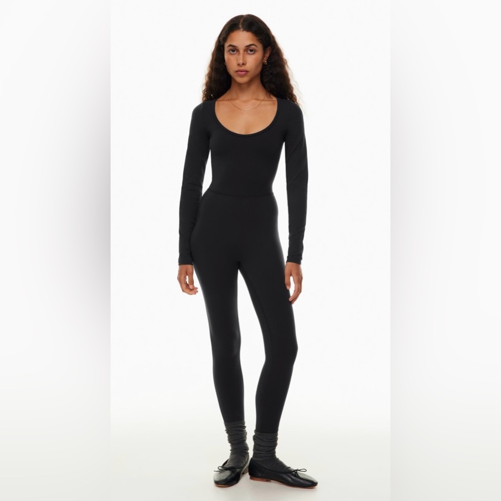 Aritzia Black Longsleeve Jumpsuit